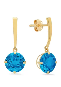 New โญ Swiss Blue Topaz Drop Earrings by Belk & Co. ๐ 4 New โญ Swiss Blue Topaz Drop Earrings by Belk & Co. ๐ -DealsBelk & Co. Store Belk 30775