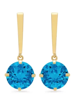 New โญ Swiss Blue Topaz Drop Earrings by Belk & Co. ๐ 5 New โญ Swiss Blue Topaz Drop Earrings by Belk & Co. ๐ -DealsBelk & Co. Store Belk 30776