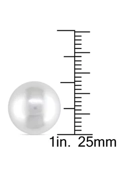 New ๐ 12.5-13mm White South Sea Pearl Stud Earrings in 14k White Gold by Belk & Co. โค๏ธ 6 New ๐ 12.5-13mm White South Sea Pearl Stud Earrings in 14k White Gold by Belk & Co. โค๏ธ -DealsBelk & Co. Store Belk 30840