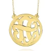 Promo 🔔 14k Yellow Gold A Monogram Necklace by Belk & Co. ✨