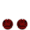 Brand new ⭐ 4 ct. t.w. Garnet Stud Earrings by Belk & Co. 🎉