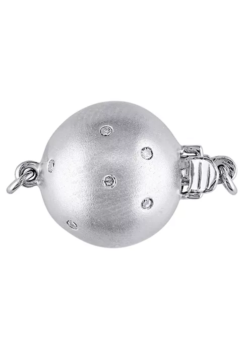 Top 10 ๐ 10-15.5 MM White South Sea Graduated Pearl Strand with 14k White Gold Diamond Ball Clasp (AA) by Belk & Co. ๐ 4 Top 10 ๐ 10-15.5 MM White South Sea Graduated Pearl Strand with 14k White Gold Diamond Ball Clasp (AA) by Belk & Co. ๐ - Image 4