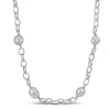 Top 10 🤩 12.5-13mm South Sea Cultured Pearl Station Chain Necklace in Sterling Silver by Belk & Co. 😉