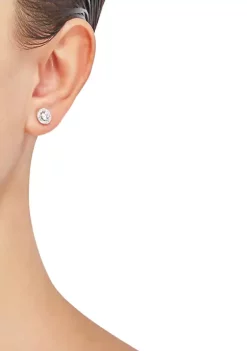 Best deal ❤️ Grown With Love 1/2 ct. t.w. Lab Created Diamond Earrings in 10K White Gold by Belk & Co. ❤️ -DealsBelk & Co. Store Belk 31054