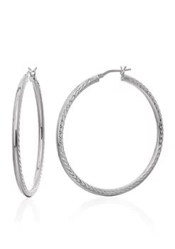 Top 10 👏 Hoop Earrings in Sterling Silver by Belk & Co. ⭐ -DealsBelk & Co. Store Belk 3117