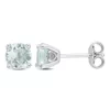 Best deal ⭐ 1.5 CT TGW Aquamarine Earrings in Sterling Silver by Belk & Co. ✔️