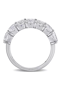 Cheap ⭐ Lab Created Created Moissanite Semi-Eternity Ring in 10k White Gold by Belk & Co. 💯 -DealsBelk & Co. Store Belk 31218