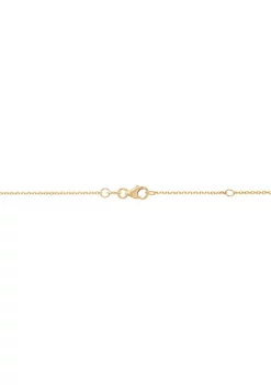 Best Pirce 🎁 Interlock Rolo Chain in 10K Yellow Gold by Belk & Co. 🎁 -DealsBelk & Co. Store Belk 31292