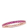 Deals 😍 1.5 ct. t.w. Pink Sapphire Eternity Band in 14k Rose Gold by Belk & Co. ✨