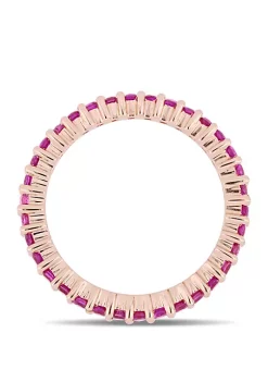 Deals 😍 1.5 ct. t.w. Pink Sapphire Eternity Band in 14k Rose Gold by Belk & Co. ✨ -DealsBelk & Co. Store Belk 31366
