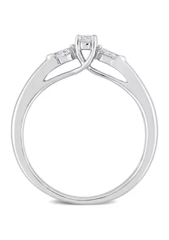 Best deal ๐ 1/4 CT TDW Round and Marquise Diamond Engagement Ring in 10k White Gold by Belk & Co. ๐ฏ 10 Best deal ๐ 1/4 CT TDW Round and Marquise Diamond Engagement Ring in 10k White Gold by Belk & Co. ๐ฏ -DealsBelk & Co. Store Belk 31371