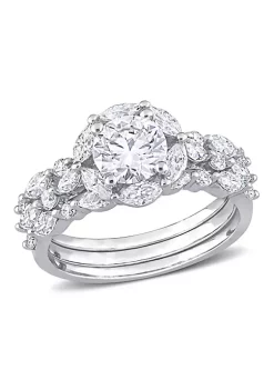 Outlet ⌛ Lab Created Created Moissanite Vintage Floral Ring in Sterling Silver by Belk & Co. 👍 -DealsBelk & Co. Store Belk 31389