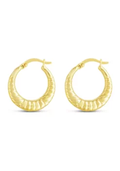 Buy ⭐ 14KY HOOP EARRING by Belk & Co. ✨ -DealsBelk & Co. Store Belk 31430