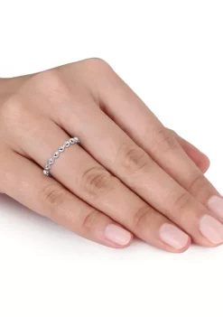 Best deal 😍 Wedding Band in 14K White Gold by Belk & Co. ✨ -DealsBelk & Co. Store Belk 31519