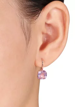 Coupon ⭐ Cushion Cut Rose de France Earrings by Belk & Co. 😀 -DealsBelk & Co. Store Belk 31523