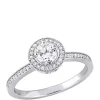 Top 10 🎉 1/2 ct. t.w. Diamond Halo Engagement Ring by Belk & Co. 🎉