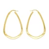 Hot Sale 🛒 10K Yellow Gold Square Tube Hoop Earrings by Belk & Co. 🥰