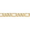 Flash Sale 🥰 Mens 14K Yellow Gold 7 Millimeter Flat Figaro Chain Bracelet by Belk & Co. 👍