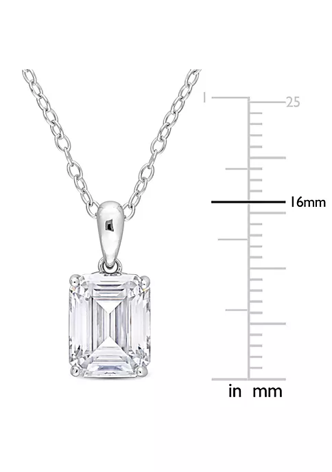 Promo 💯 Lab Created 2.5 ct. t.g.w. Created Moissanite Solitaire Pendant with Chain in Sterling Silver by Belk & Co. 🤩 3 Promo 💯 Lab Created 2.5 ct. t.g.w. Created Moissanite Solitaire Pendant with Chain in Sterling Silver by Belk & Co. 🤩 - Image 3