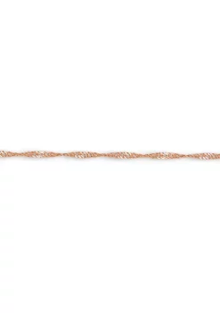 Outlet 🌟 Polished and Textured Heart Necklace in 14K Rose Gold by Belk & Co. 👍 -DealsBelk & Co. Store Belk 31883