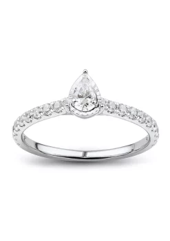 Top 10 🤩 1/2 ct. t.w. Diamond Ring in 10K White Gold by Belk & Co. ❤️