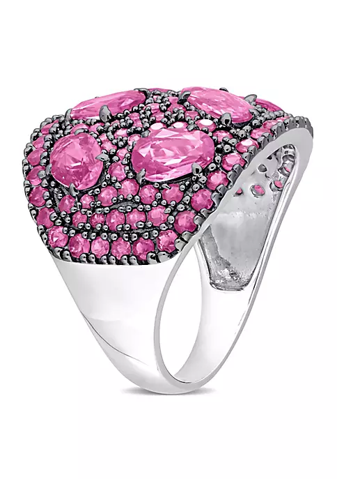 New ๐ 4.61 ct. t.g.w. Purple Sapphire Ring in 14K White Gold by Belk & Co. ๐ 4 New ๐ 4.61 ct. t.g.w. Purple Sapphire Ring in 14K White Gold by Belk & Co. ๐ - Image 4