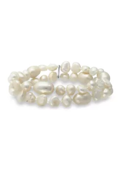 Hot Sale 🎁 Fresh Water Pearl 2 Strand Stretch Bracelet by Belk & Co. 😉