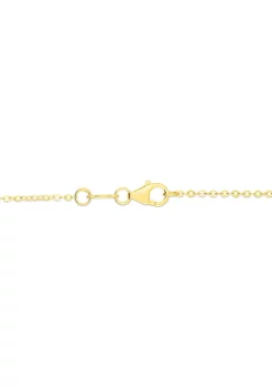 Promo 🎉 14 Karat Yellow Gold Initial-C Necklace by Belk & Co. ✔️ -DealsBelk & Co. Store Belk 32035