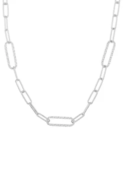 Buy ✨ Paperclip Chain Necklace in Sterling Silver by Belk & Co. 🌟
