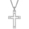 Best deal 🤩 Stainless Steel Cross Pendant Necklace with 24 Inch Curb Chain by Belk & Co. ✨