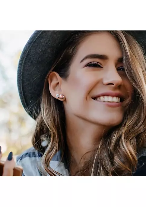 Deals 👏 2.1 CT TGW Heart Shape Morganite Pear Shape Aquamarine and Diamond Stud Earrings in 14k Rose Gold by Belk & Co. 👍 4 Deals 👏 2.1 CT TGW Heart Shape Morganite Pear Shape Aquamarine and Diamond Stud Earrings in 14k Rose Gold by Belk & Co. 👍 - Image 4