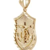 Coupon 🔔 Shield with Center Anchor Pendant in 10K Yellow Gold by Belk & Co. 🌟