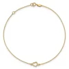 Brand new 😀 14K Yellow Gold Textured and Polished Heart 9 Inch Plus 1 Inch Extension Anklet by Belk & Co. ✨