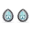 Brand new 🎉 2.8 ct. t.w. Blue Topaz Stud Earrings, Sterling Silver by Belk & Co. 🤩