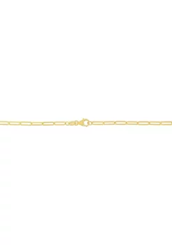 New 😍 14KY PAPERCLIP CHAIN by Belk & Co. ⌛ -DealsBelk & Co. Store Belk 32331