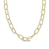 Cheap 💯 18k Yellow Gold Plated Sterling Silver 9mm Fancy Paperclip Chain Necklace by Belk & Co. 🥰