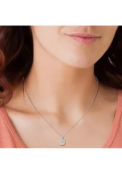 Best Sale ⭐ Lab Created 1.85 ct. t.g.w. Created Moissanite Solitaire Pendant with Chain in Sterling Silver by Belk & Co. ❤️ -DealsBelk & Co. Store Belk 32385