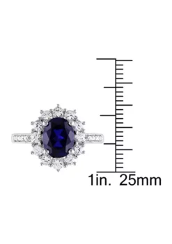 Best reviews of ๐ Created Blue and White Sapphire Diamond Halo Ring in Sterling Silver by Belk & Co. ๐ 7 Best reviews of ๐ Created Blue and White Sapphire Diamond Halo Ring in Sterling Silver by Belk & Co. ๐ -DealsBelk & Co. Store Belk 324