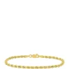 Cheapest 😀 Rope Chain Bracelet in 10K Yellow Gold by Belk & Co. 🤩