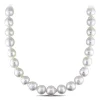 Best deal 😀 12-14MM South Sea Pearl Graduated 18" Strand Necklace with 14k Yellow Gold Diamond Clasp by Belk & Co. 🤩