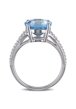 Cheapest ๐ 4.57 ct. t.g.w. Swiss Blue Topaz and 1/6 ct. t.w. Diamond Cocktail Ring in 14K White Gold by Belk & Co. ๐ 9 Cheapest ๐ 4.57 ct. t.g.w. Swiss Blue Topaz and 1/6 ct. t.w. Diamond Cocktail Ring in 14K White Gold by Belk & Co. ๐ -DealsBelk & Co. Store Belk 32479