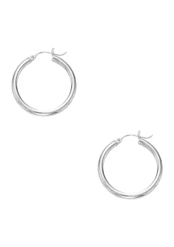 Flash Sale 😉 14KW Tube Hoop Earring by Belk & Co. 🌟