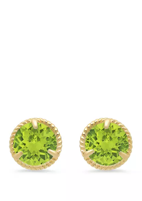 Best Sale ๐คฉ 1.6 ct. t.w. Peridot Stud Earrings by Belk & Co. ๐งจ 3 Best Sale ๐คฉ 1.6 ct. t.w. Peridot Stud Earrings by Belk & Co. ๐งจ - Image 3