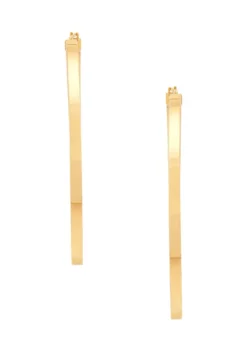 Hot Sale ⭐ Hoop Earrings in 10K Yellow Gold by Belk & Co. 🥰 -DealsBelk & Co. Store Belk 3260