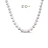 Discount 🎁 9-11MM, 9-10MM South Sea Cultured Pearl Necklace Set with 14k Yellow Gold Clasp by Belk & Co. 🔔