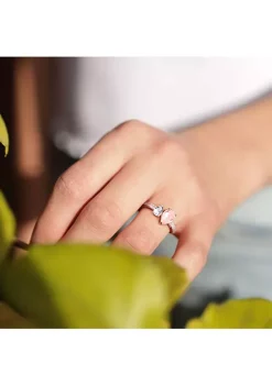 Brand new โ Pear Shape Morganite, Aquamarine and White Topaz Ring in 10k Rose Gold by Belk & Co. ๐งจ 10 Brand new โ Pear Shape Morganite, Aquamarine and White Topaz Ring in 10k Rose Gold by Belk & Co. ๐งจ -DealsBelk & Co. Store Belk 32673