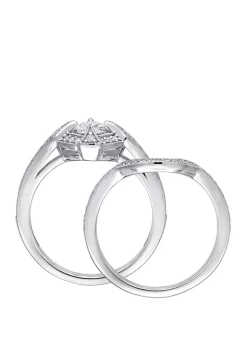 Top 10 😉 3/4 ct. t.w. Diamond Bridal Ring Set in 10K White Gold by Belk & Co. ❤️ 7 Top 10 😉 3/4 ct. t.w. Diamond Bridal Ring Set in 10K White Gold by Belk & Co. ❤️ -DealsBelk & Co. Store Belk 32788