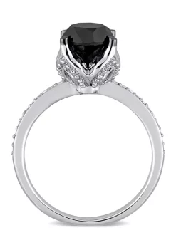 Best reviews of 😍 2.06 ct. t.w. Black and White Diamond Engagement Ring in 14k White Gold by Belk & Co. 😉 -DealsBelk & Co. Store Belk 32802