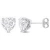 Best deal 🌟 4 ct. t.g.w. Created Moissanite Stud Earrings in Sterling Silver by Belk & Co. ❤️