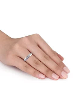 New 🎁 1/10 ct. t.w. Diamond Ring in 10K White Gold by Belk & Co. ✨ -DealsBelk & Co. Store Belk 32878